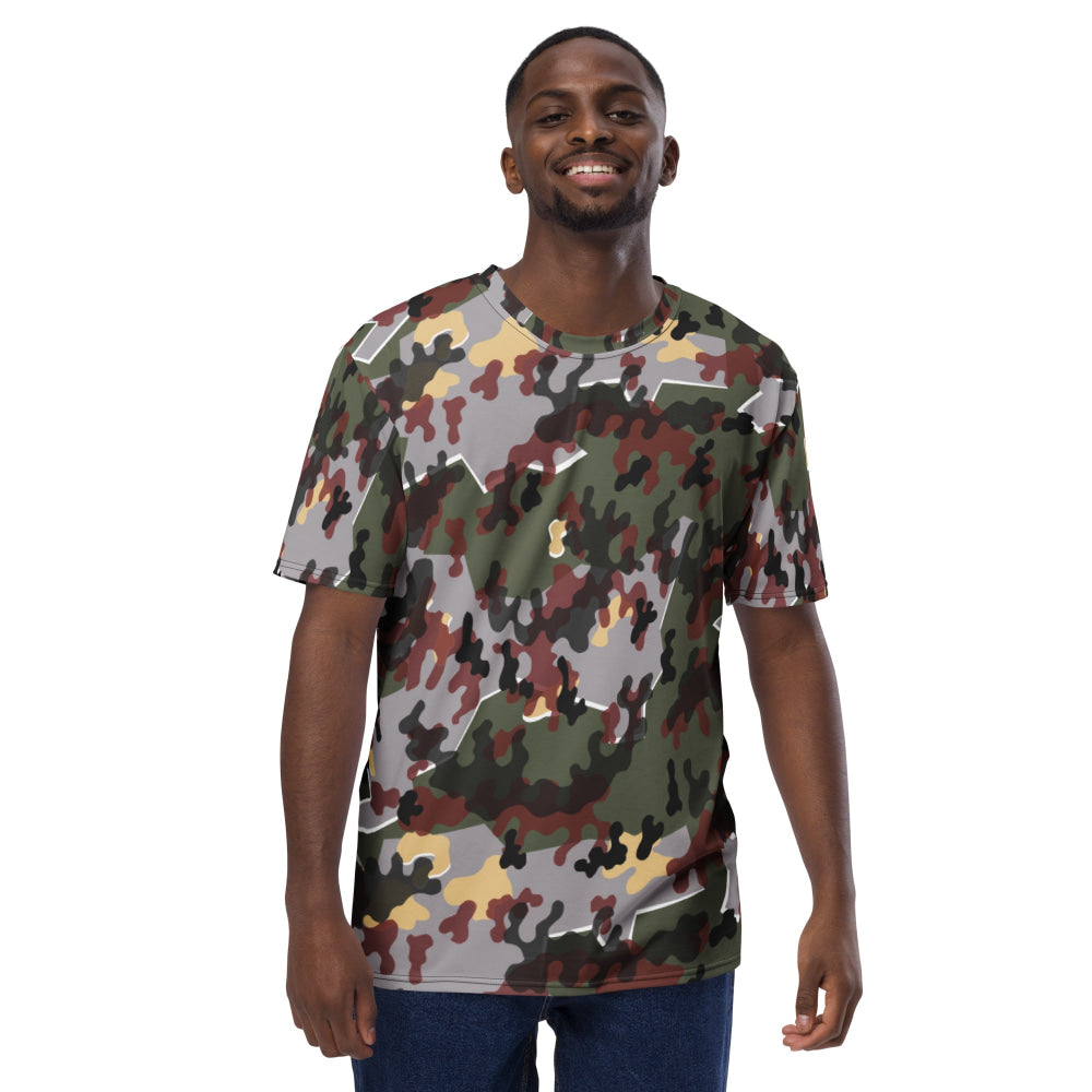 German Zelt-tarnmuster Winter CAMO Men’s t-shirt - Mens T-Shirt