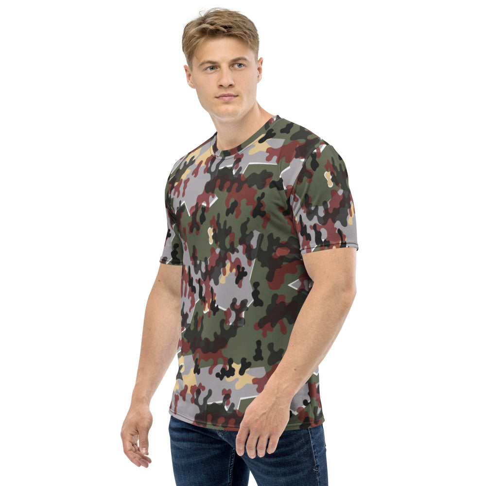 German Zelt-tarnmuster Winter CAMO Men’s t-shirt - Mens T-Shirt