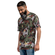 Zelt-tarnmuster Winter CAMO Mens T-Shirt