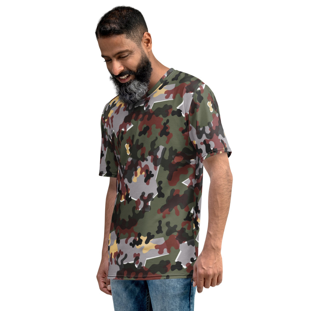 German Zelt-tarnmuster Winter CAMO Men’s t-shirt - Mens T-Shirt