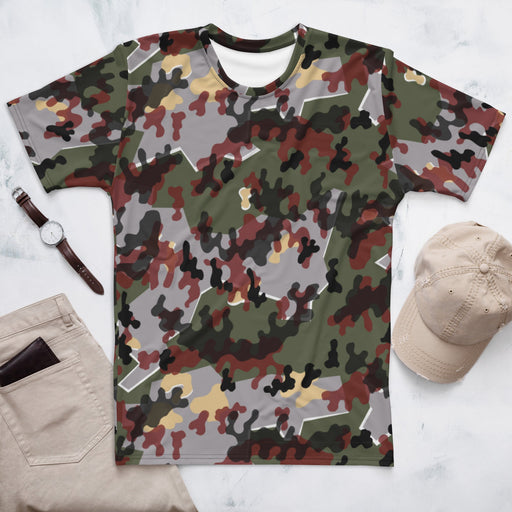 Zelt-tarnmuster Winter CAMO Mens T-Shirt - XS