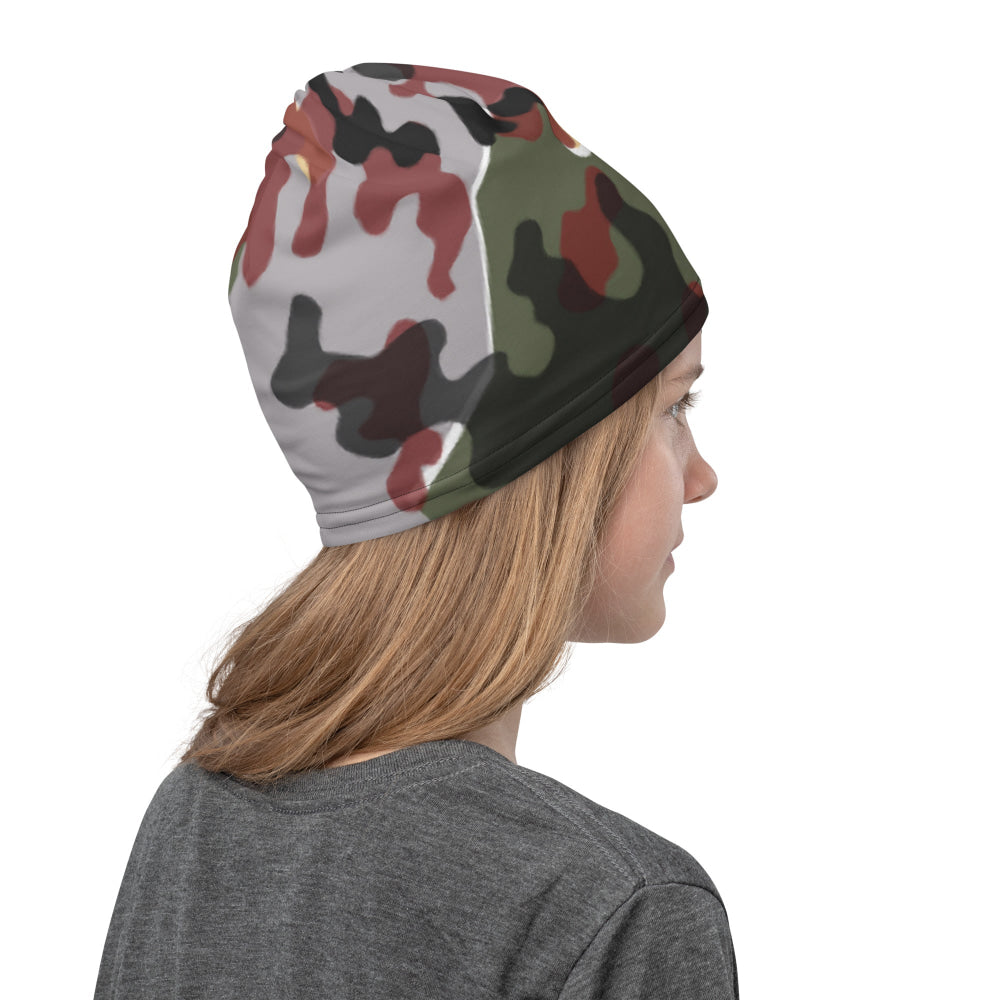 German Zelt-tarnmuster Winter CAMO Neck Gaiter