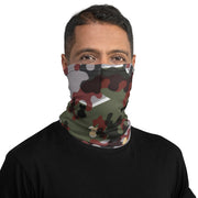 Zelt-tarnmuster Winter CAMO Neck Gaiter - Head