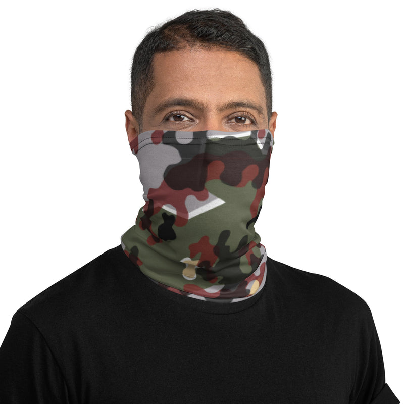Zelt-tarnmuster Winter CAMO Neck Gaiter - Head