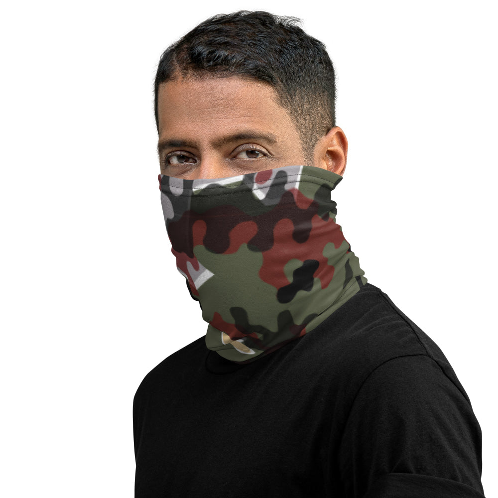 German Zelt-tarnmuster Winter CAMO Neck Gaiter