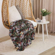 Zelt-tarnmuster Winter CAMO Sherpa Blanket