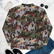 Zelt-tarnmuster Winter CAMO Unisex Bomber Jacket