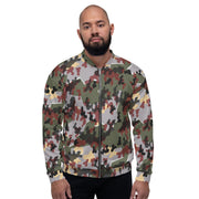 Zelt-tarnmuster Winter CAMO Unisex Bomber Jacket
