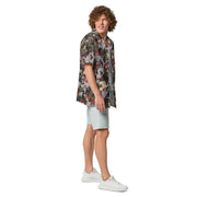 Zelt-tarnmuster Winter CAMO Unisex Short-Sleeve Button Shirt - Button-Up