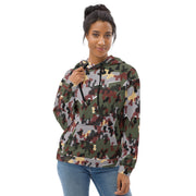 Zelt-tarnmuster Winter CAMO Unisex Hoodie