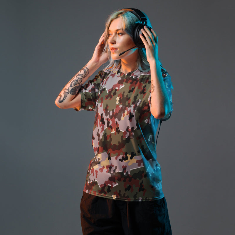 Zelt-tarnmuster Winter CAMO Unisex Sports Jersey