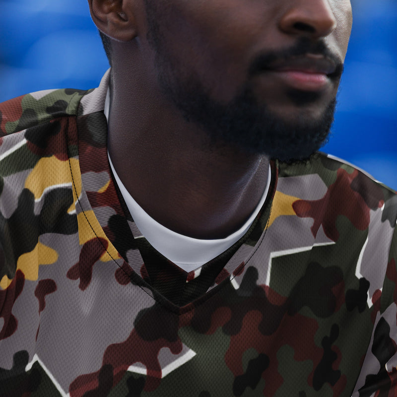 Zelt-tarnmuster Winter CAMO Unisex Sports Jersey