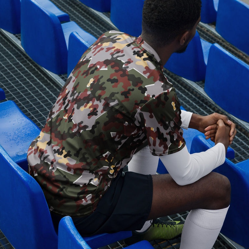 Zelt-tarnmuster Winter CAMO Unisex Sports Jersey