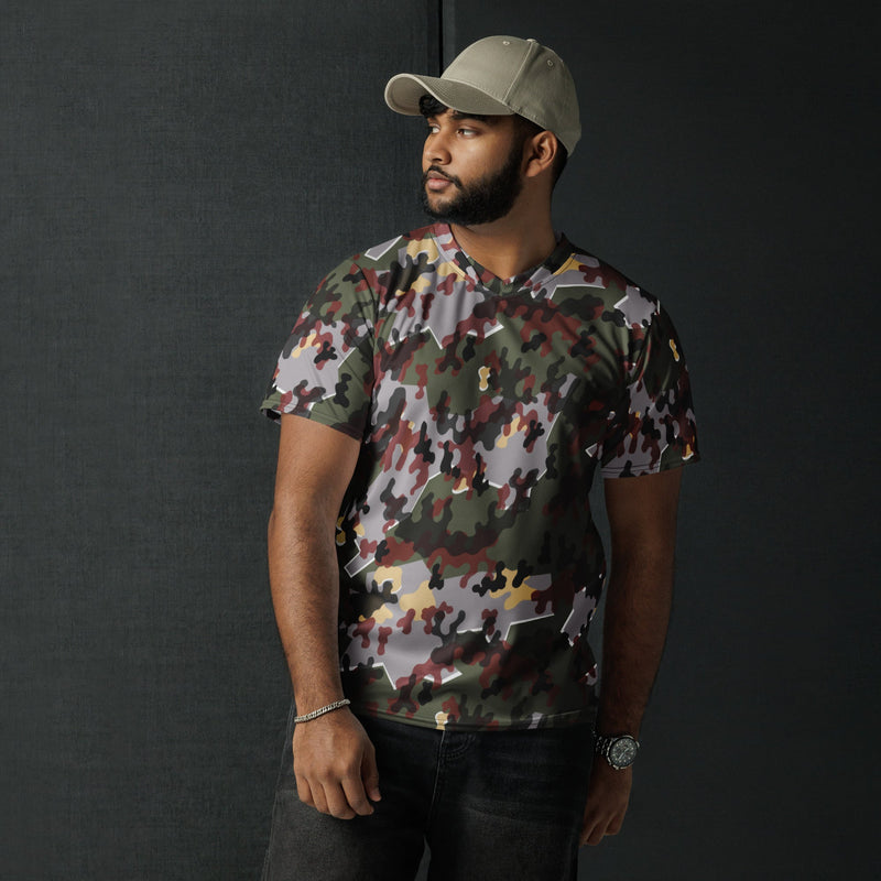 Zelt-tarnmuster Winter CAMO Unisex Sports Jersey