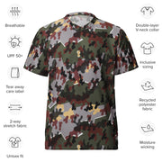 Zelt-tarnmuster Winter CAMO Unisex Sports Jersey