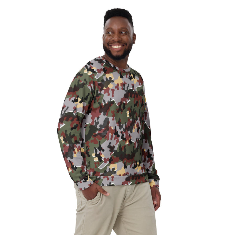 Zelt-tarnmuster Winter CAMO Unisex Sweatshirt