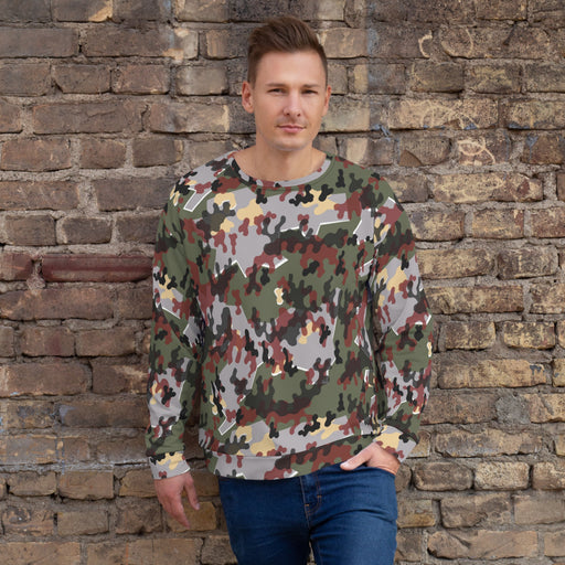 Zelt-tarnmuster Winter CAMO Unisex Sweatshirt - XS