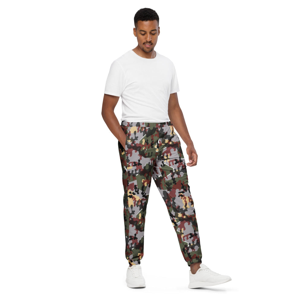 German Zelt-tarnmuster Winter CAMO Unisex track pants - Track Pants