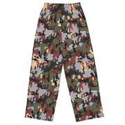 Zelt-tarnmuster Winter CAMO Unisex Wide-Leg Leisure Pants - Pant