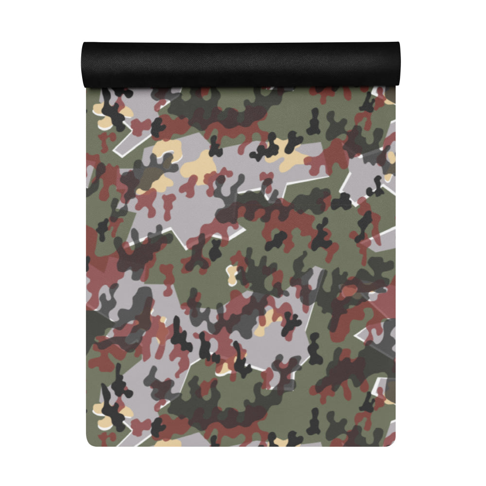 German Zelt-tarnmuster Winter CAMO Yoga mat - Mat