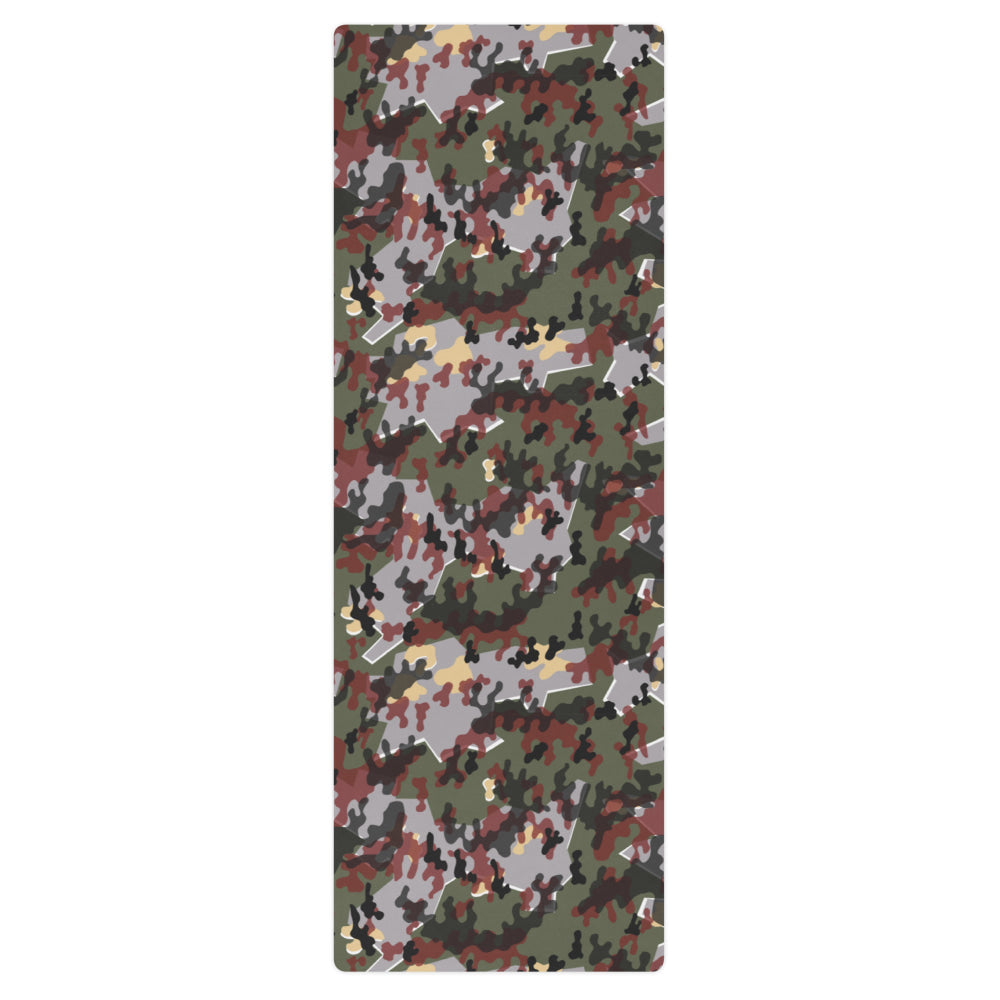 German Zelt-tarnmuster Winter CAMO Yoga mat - Mat