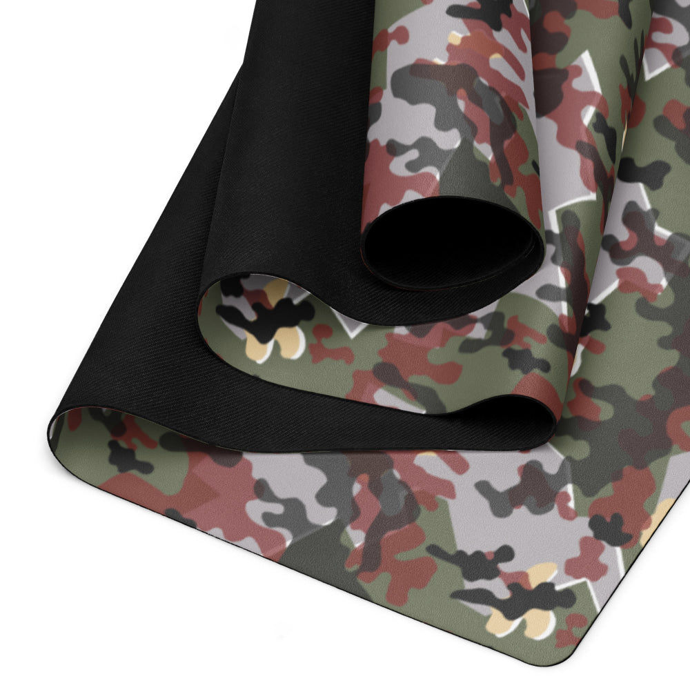 German Zelt-tarnmuster Winter CAMO Yoga mat - Mat