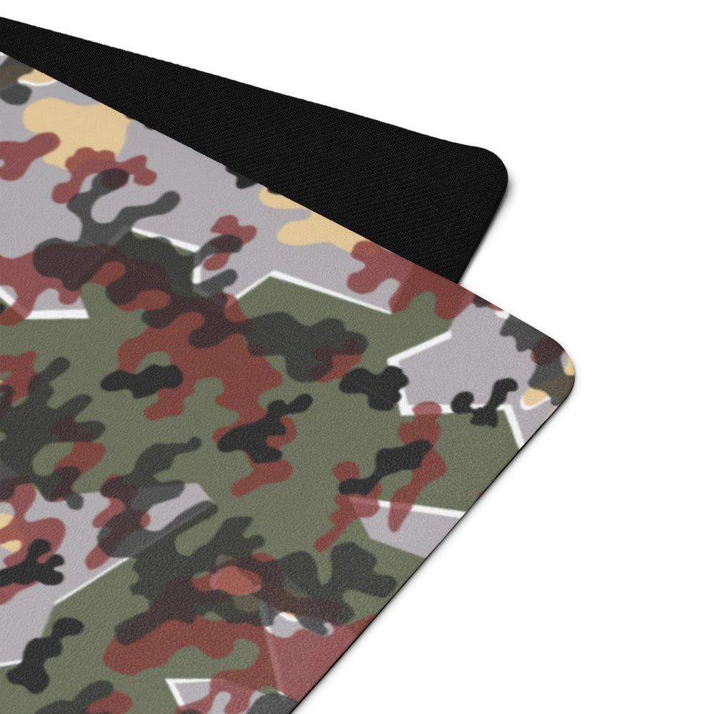 German Zelt-tarnmuster Winter CAMO Yoga mat - Mat