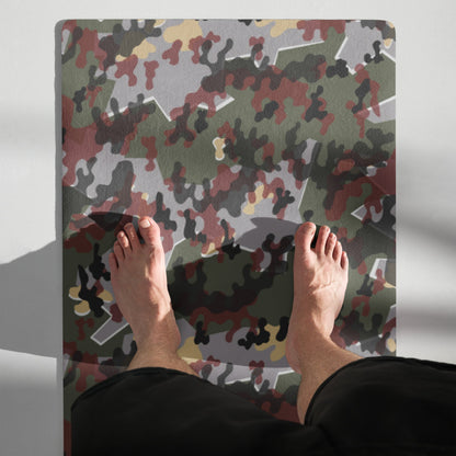 German Zelt-tarnmuster Winter CAMO Yoga mat - Mat