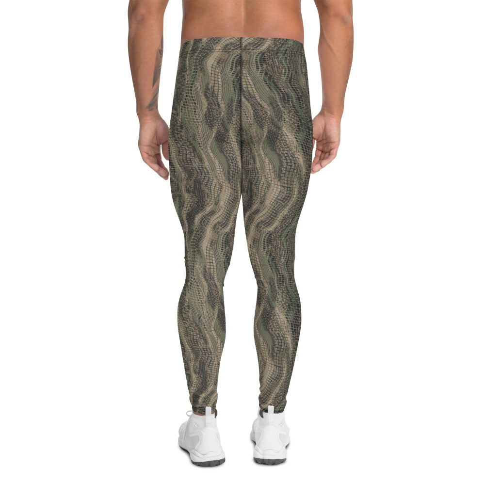 Ghillie Sniper Veil CAMO Men’s Leggings - Mens