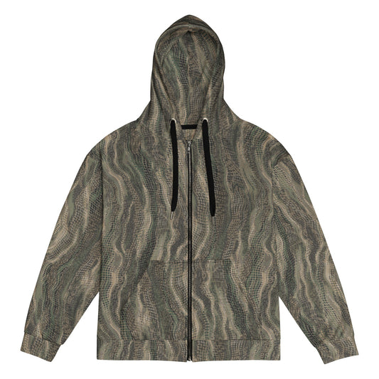 Ghillie Sniper Veil CAMO Unisex zip hoodie - Zip Hoodie