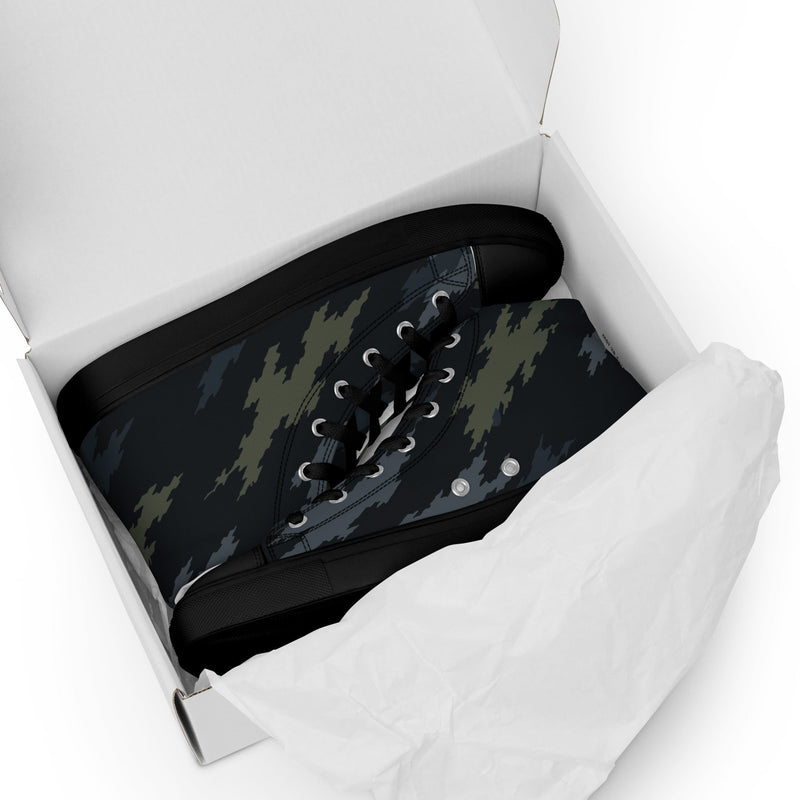 Ghost Ops Nightfall CAMO Mens High-Top Canvas Shoes
