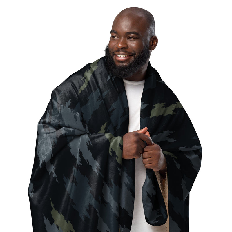 Ghost Ops Nightfall CAMO Sherpa Blanket