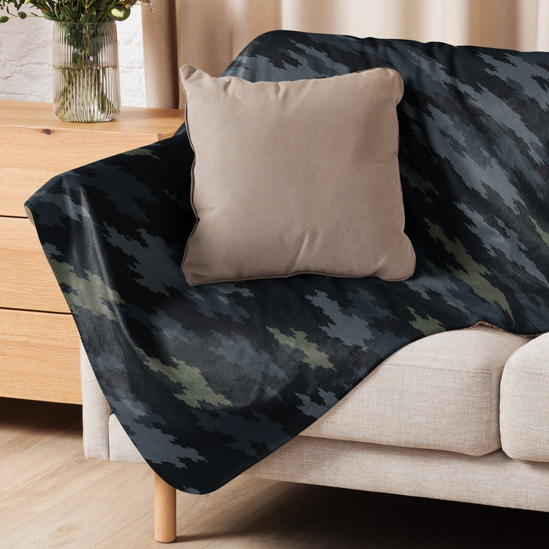 Ghost Ops Nightfall CAMO Sherpa Blanket