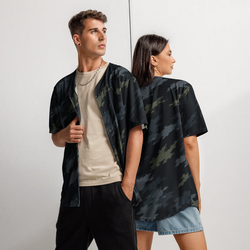 Ghost Ops Nightfall CAMO Unisex Baseball Jersey - 2XS