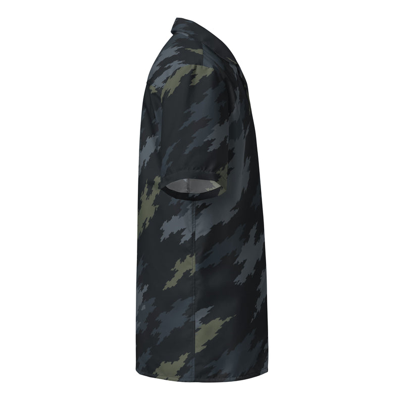 Ghost Ops Nightfall CAMO Unisex Short-Sleeve Button Shirt - Button-Up