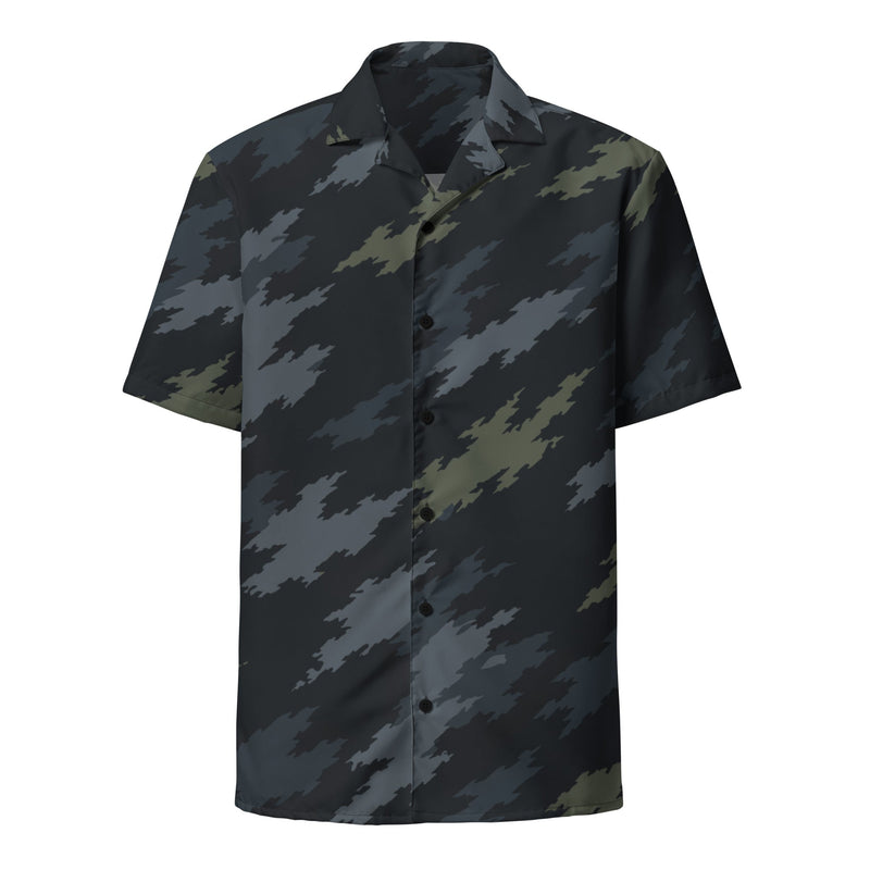 Ghost Ops Nightfall CAMO Unisex Short-Sleeve Button Shirt - Button-Up