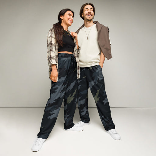 Ghost Ops Nightfall CAMO Unisex Wide-Leg Joggers - 2XS