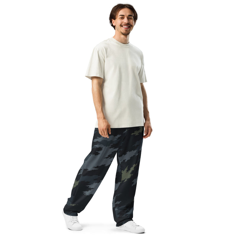 Ghost Ops Nightfall CAMO Unisex Wide-Leg Joggers