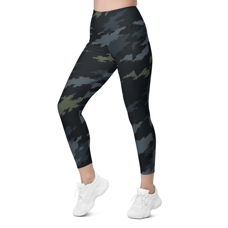Ghost Ops Nightfall CAMO Womens Leggings with Pockets - Women