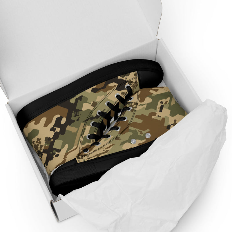 Ghostline Multi-Terrain CAMO Mens High-Top Canvas Shoes