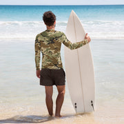 Ghostline Multi-Terrain CAMO Mens Long-Sleeve Rash Guard - LS
