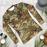 Ghostline Multi-Terrain CAMO Mens Long-Sleeve Rash Guard - LS