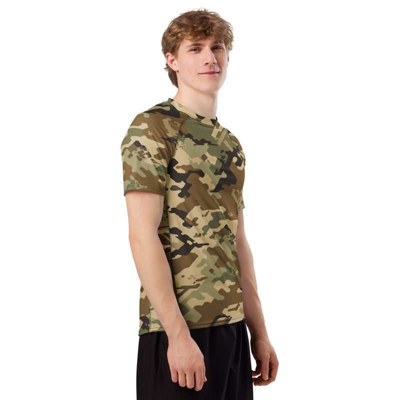 Ghostline Multi-Terrain CAMO Mens Short-Sleeve Rash Guard - SS