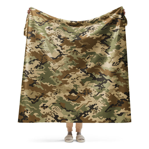 Ghostline Multi-Terrain CAMO Sherpa Blanket - 60″×80″
