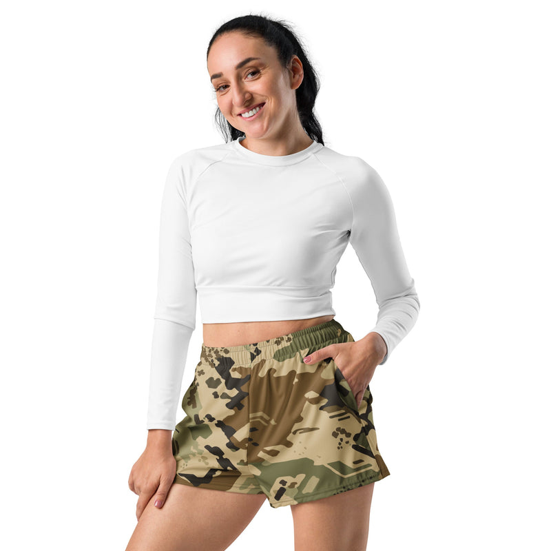 Ghostline Multi-Terrain CAMO Unisex Athletic Shorts