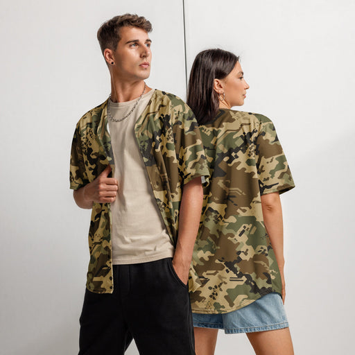 Ghostline Multi-Terrain CAMO Unisex Baseball Jersey - 2XS