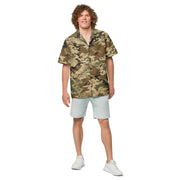 Ghostline Multi-Terrain CAMO Unisex Short-Sleeve Button Shirt - Button-Up