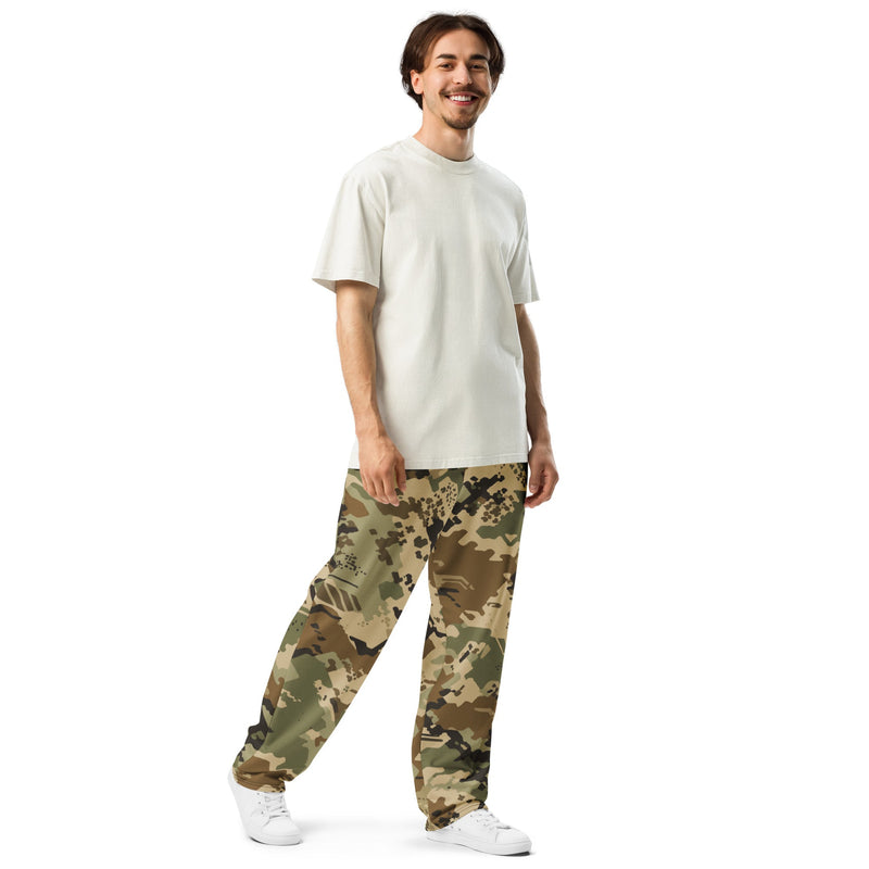 Ghostline Multi-Terrain CAMO Unisex Wide-Leg Joggers