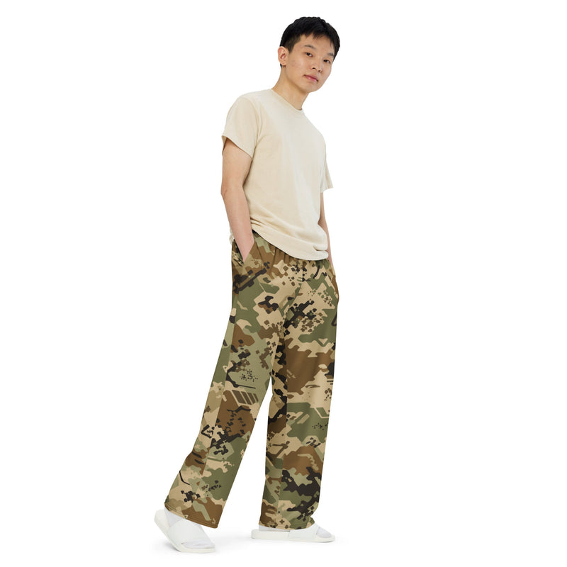 Ghostline Multi-Terrain CAMO Unisex Wide-Leg Leisure Pants - Pant