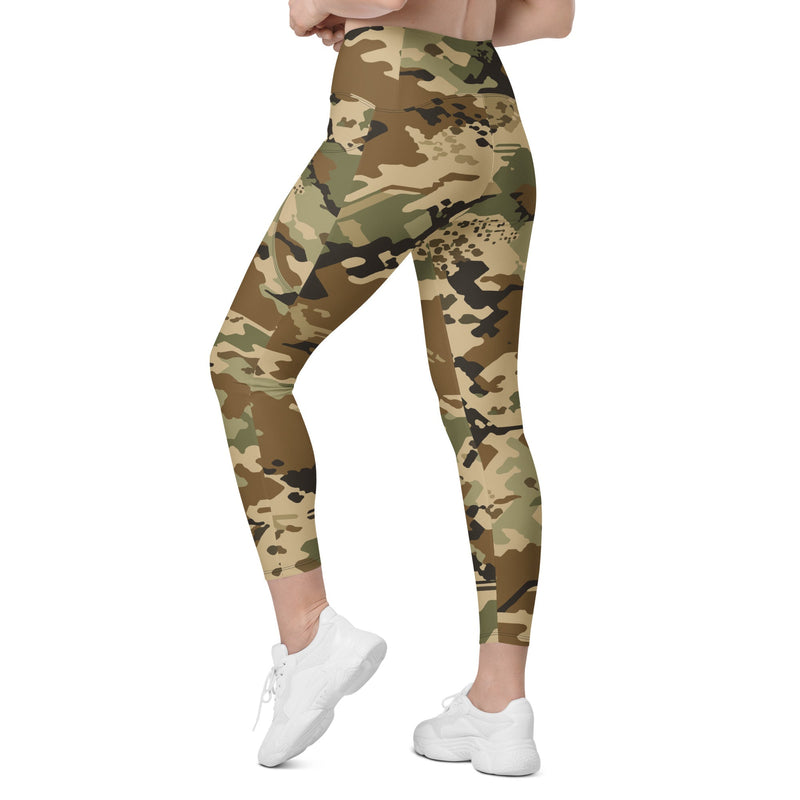 Ghostline Multi-Terrain CAMO Womens Leggings with Pockets - Women